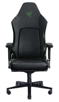 Razer Iskur V2 4D Ortopedik Suni Deri Oyuncu Koltuğu Siyah - Yeşil