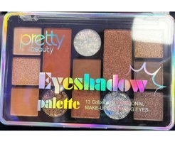 Pretty Beauty Gold Jel Işıltılı - Mat Far Paleti
