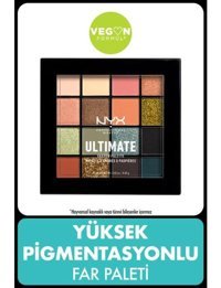 Nyx Professional Utopia Ultimate Toz Işıltılı - Mat Far Paleti