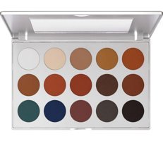 Kryolan Mirror 15 Renkli 05315 TN1 Toz Mat Far Paleti