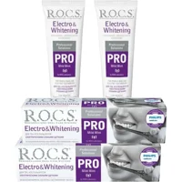 Rocs Electro & Whitening Florürsüz Diş Macunu 2x100 ml