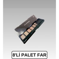 Lisabella Professional Make-Up 8 Li Far Paleti 04 Toz Mat Far Paleti