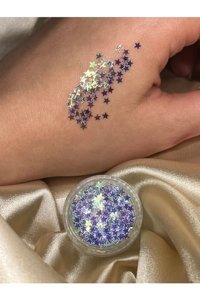 Tolstoy Magic Stars Toz Simli Glitter Tekli Göz Farı