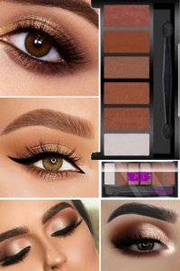 Utelips 6'lı Toz Glitter-Mat Far Paleti