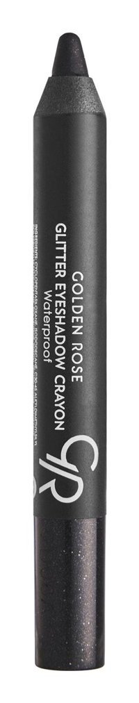 Golden Rose Crayon Waterproof No: 51 Shiny Black Likit Simli Glitter Stick Göz Farı