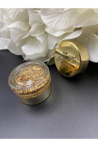Serashine Beach Gold Toz Simli Glitter Tekli Göz Farı