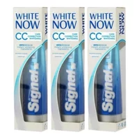 Signal White Now CC Bright Naneli Florürlü Diş Macunu 3x75 ml