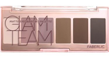 Faberlic Glam Team - Nude On Toz Mat Far Paleti