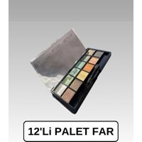 Lisabella Professional Make-Up 12 Li Far Paleti 013 Likit Mat Far Paleti