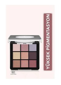 Flormar Exclusive - 001 Fallen Angel Toz Mat Far Paleti