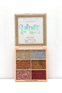 Serashine Rose Born To Shıne 6'lı Likit Glitter Far Paleti