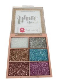 Serashine 6'lı Toz Glitter Palet Far Paleti