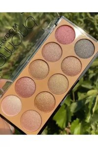 Aster Beauty No:3 Metalik Işıltılı Palet Göz Farı