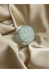 Tolstoy White Angel Jel Simli Glitter Göz Farı