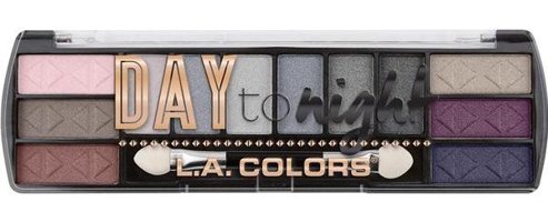 L.A. Colors La Colors Day To Night Evening Toz Işıltılı - Mat Far Paleti