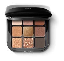 Kiko New Glamour Multi Finish 02 Sunset Vibes Krem Işıltılı - Mat Far Paleti