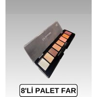 Lisabella Professional Make-Up 8 Li Far Paleti 06 Krem Mat Far Paleti
