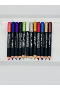 Lady Beauty 12'li Toz Işıltılı Stick Göz Farı