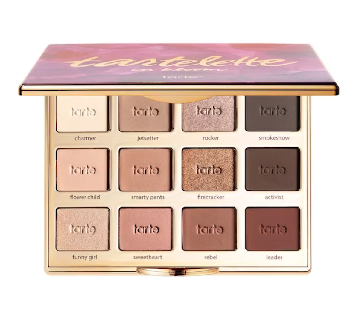 Tarte Bloom Clay Toz Işıltılı - Mat Palet Göz Farı