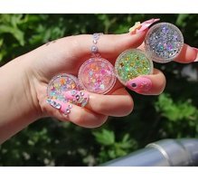 Hb Tasarım Kremsi Toz Simli Glitter Tekli Göz Farı