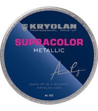 Kryolan upracolor Metallic 55 Ml 01013 Silvergreen Toz Mat Göz Farı