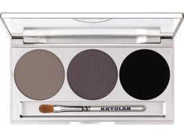 Kryolan Smokey Collection Trio Set 05333 Smokey Grey Toz Mat Far Paleti