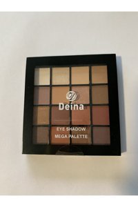 Deina Mega Toz Işıltılı - Mat Far Paleti