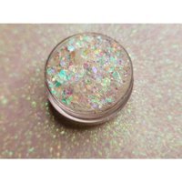 Hb Tasarım Beyaz Sim Toz Simli Glitter Tekli Göz Farı