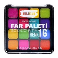 Müjgan Gözalıcı Ritim Toz Işıltılı - Mat Far Paleti