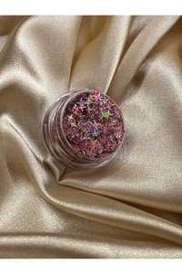 Tolstoy Pink Point Krem Simli Glitter Göz Farı