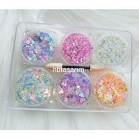 Hb Tasarım Sim Toz Glitter Far Paleti