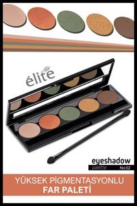 Alfar Elite No:02 Metalik Işıltılı - Mat Palet Göz Farı