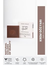 Bade Natural Dark Chocolate 06 Krem Işıltılı Tekli Göz Farı
