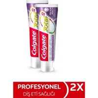Colgate Total Profesyonel Diş Eti Sağlığı Florürlü Diş Macunu 2x75 ml