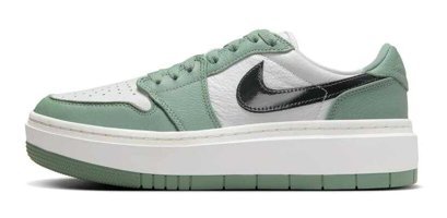 Nike Air Jordan 1 Elevate Low DH7004-300 Bağcıklı Kadın Günlük Ayakkabı Yeşil