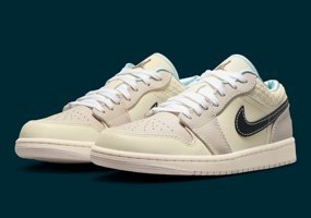 Nike Air Jordan 1 Low SE HQ3440-101 Bağcıklı Kadın Günlük Ayakkabı Pembe