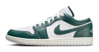 Nike Air Jordan 1 Low SE FQ7687-300 Bağcıklı Erkek Günlük Ayakkabı Petrol Yeşili