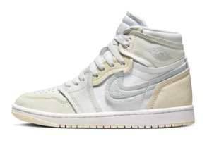 Nike Air Jordan 1 High Method Of Make FB9891-100 Bağcıklı Kadın Günlük Ayakkabı Pudra