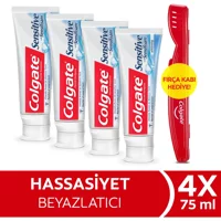 Colgate Sensitive Sensifoam Naneli Florürlü Diş Macunu 4x75 ml