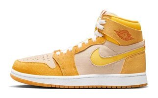 Nike Air Jordan 1 Zoom Cmft 2 FJ5743-700 Bağcıklı Kadın Günlük Ayakkabı Turuncu