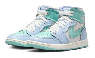 Nike Air Jordan 1 High Method Of Make FB9891-401 Bağcıklı Kadın Günlük Ayakkabı Turkuaz