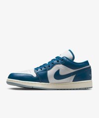 Nike Air Jordan 1 Low SE FN5214-141 Bağcıklı Erkek Günlük Ayakkabı Mavi