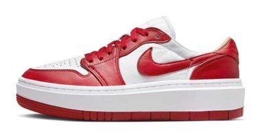 Nike Air Jordan 1 Elevate Low DH7004-116 Bağcıklı Kadın Günlük Ayakkabı Kırmızı