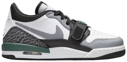 Nike Air Jordan Legacy 312 Low CD9054-131 Bağcıklı-Cırtlı Çocuk Günlük Ayakkabı Petrol Yeşili