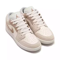 Nike Air Jordan 1 Low SE HF1863-200 Bağcıklı Çocuk Günlük Ayakkabı Pembe