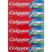 Colgate Üçlü Etki Naneli Florürlü Diş Macunu 6x50 ml