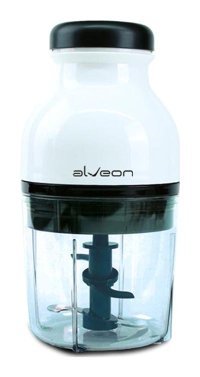 Alveon ALV-201 200 W 250 ml Plastik Hazneli Öğütücülü Çift Bıçaklı Rondo Beyaz