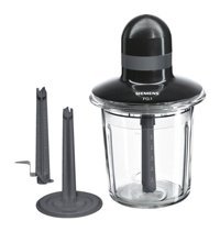 Siemens MR015FQ1 550 W 1.5 lt Cam Hazneli Çift Bıçaklı Rondo Siyah