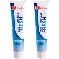 Kruidvat Crystal Fresh Florürlü Diş Macunu 2x125 ml