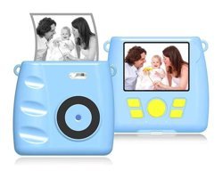 Mengtuo S8 Mini Full HD Kompakt Dijital Fotoğraf Makinesi Mavi